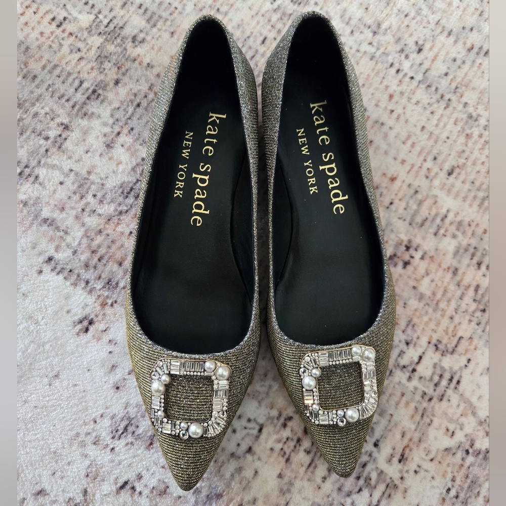 Kate Spade Pointed Toe Buckle Up 8